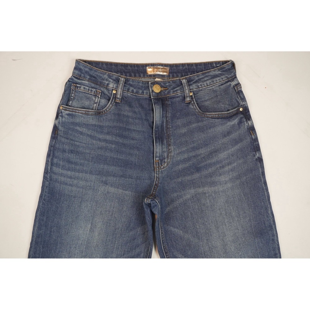 KUT From The Kloth Ashley Slouchy Barrel Jeans Womens Size 4 Dark Wash Denim - Picture 2 of 6